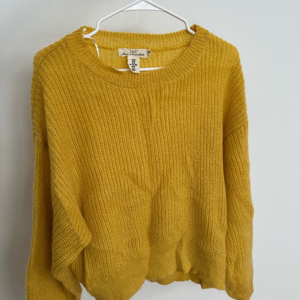 H&M Yellow Sweater